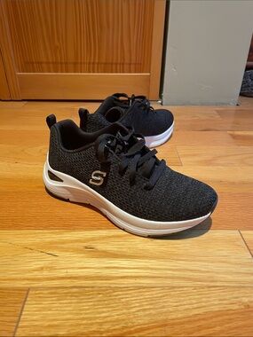 Skechers Sport Black Athletic Shoes